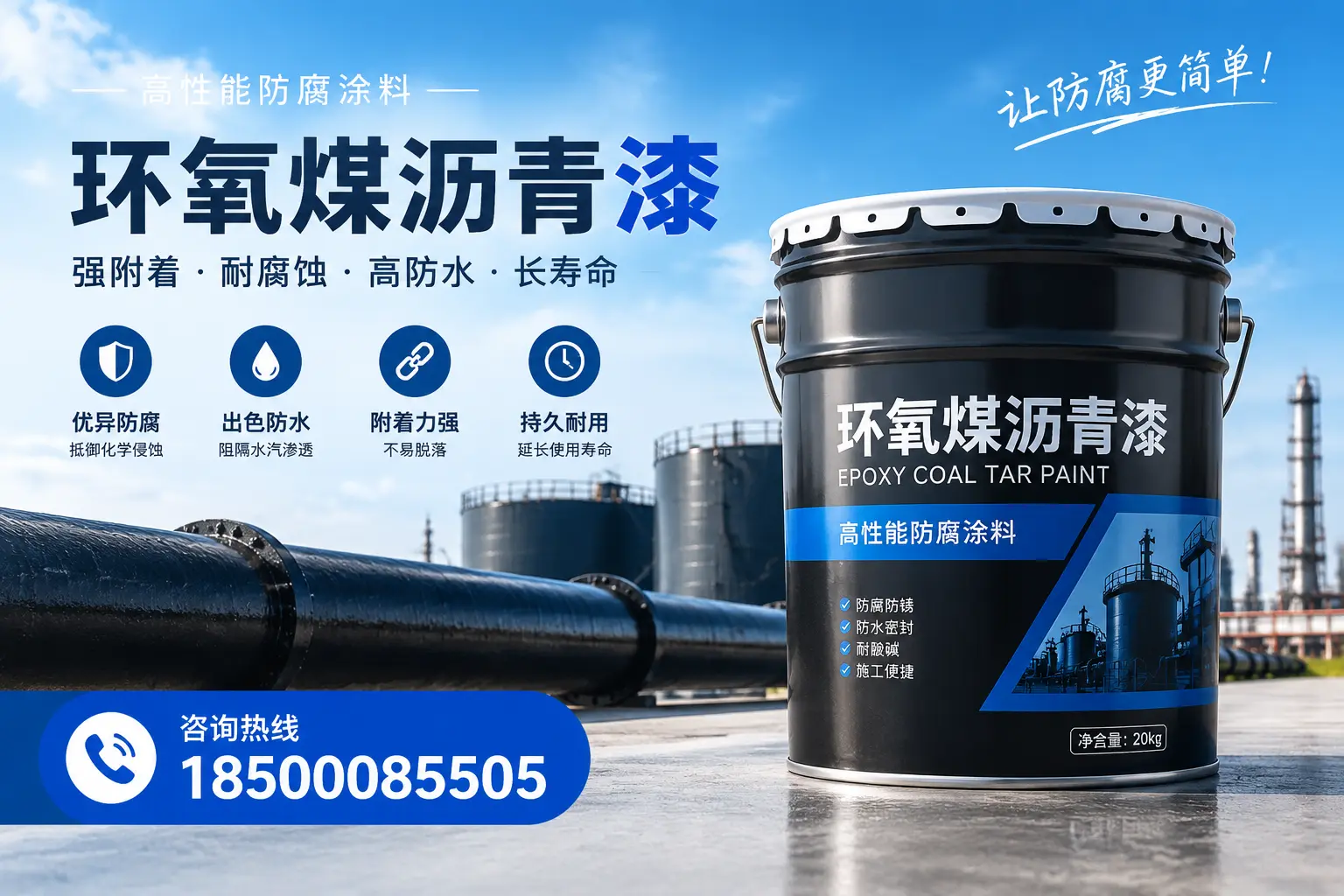 如何选择合适的环氧煤沥青漆?吉安用户必看技巧